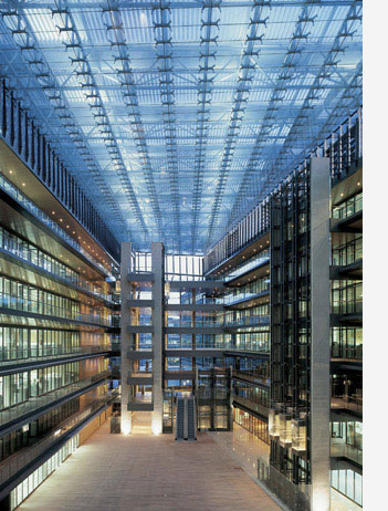 glass roof