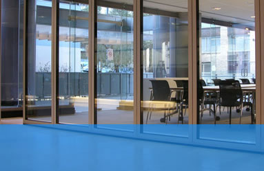 glass office door